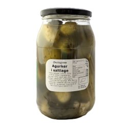 Agurker i saltlage kologiske - Runoland