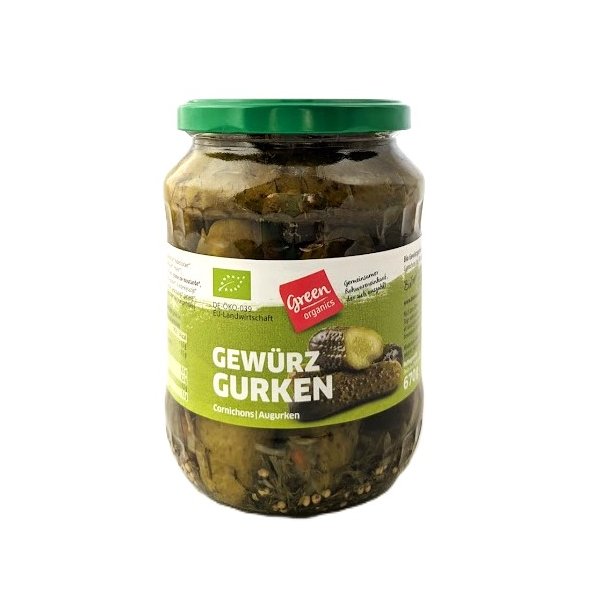 Syltede agurker kologiske - Greenorganics