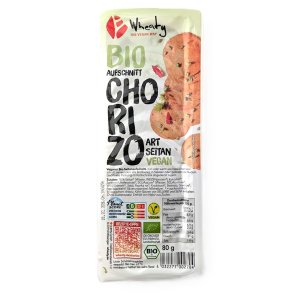 Chorizo i skiver kologisk vegansk 80g