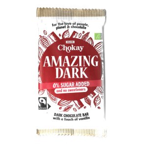 Bar Amazing Dark   Glutenfri   Vegan