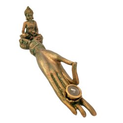 Antique Buddha - Hand Incense Burner