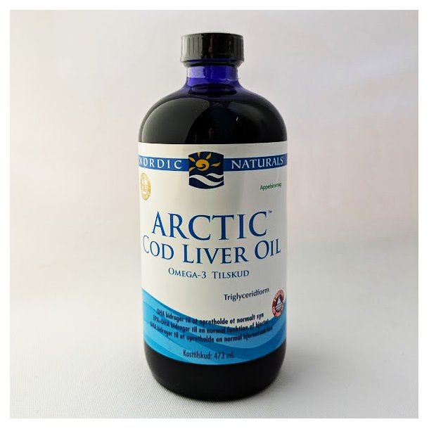 Arctic Cod Liver Oil, appelsinsmag