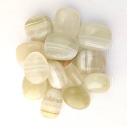 Aragonit Grn Poleret 2-3 cm fra Pakistan