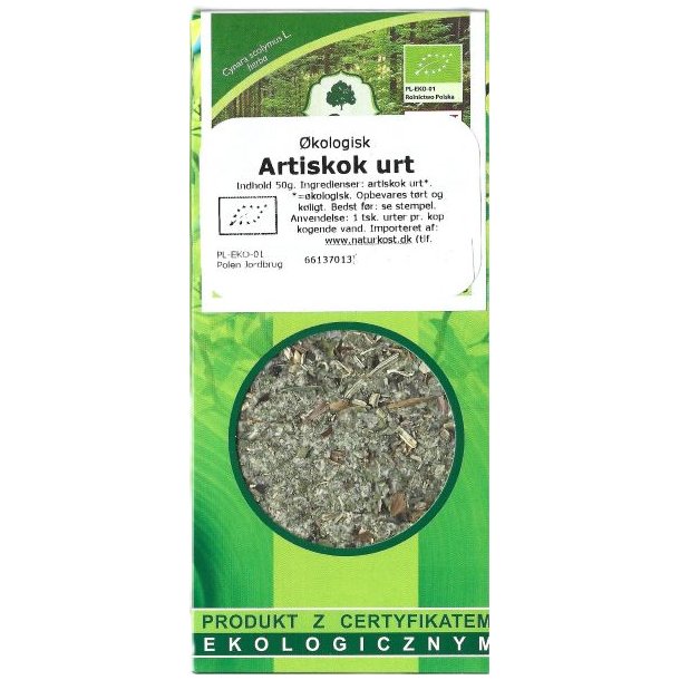 Artiskok urt kologisk - Dary Natury