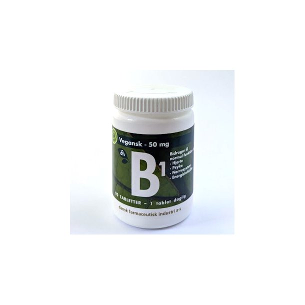 B1 50 mg Vegansk