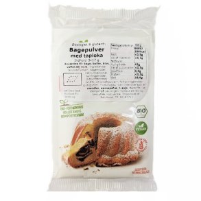 Bagepulver med tapioka Glutenfri