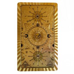 Golden tarot kort s�t - Engelsksproget uden guidebog