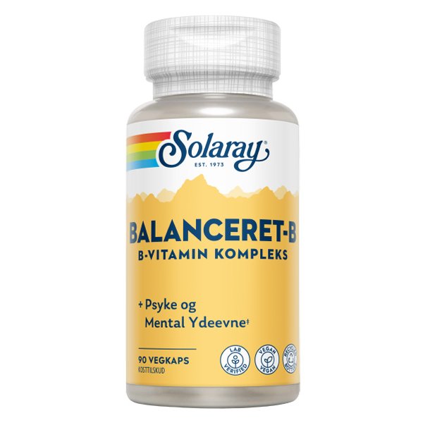 Balanceret-B vitamin Solaray