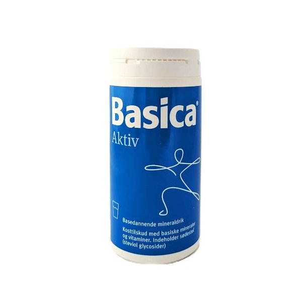 Basica�aktiv pulver med mineraler og B2 & Vitamin.C