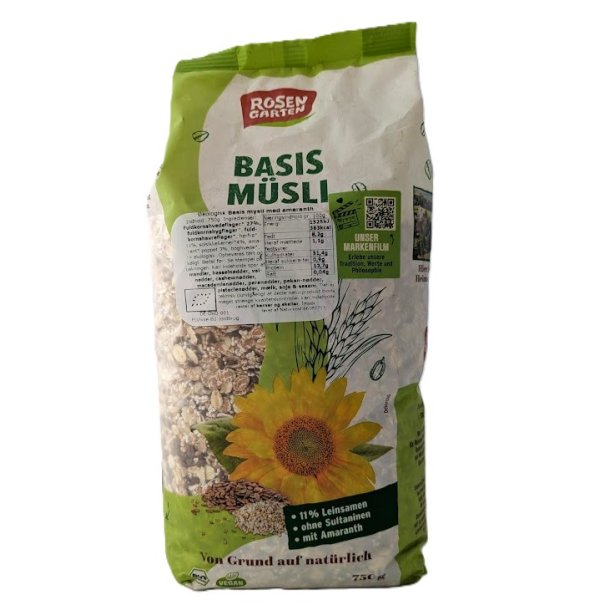 Basis mysli med amaranth kologisk - Rosengarten