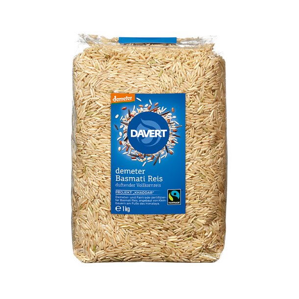 gte Basmati ris brun Biodynamiske