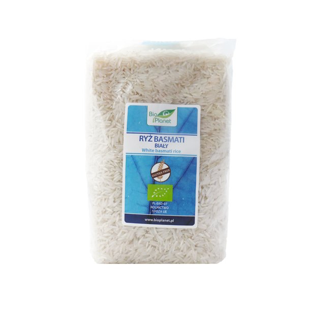 Basmati ris hvide kologiske 1 kg- Bio Planet