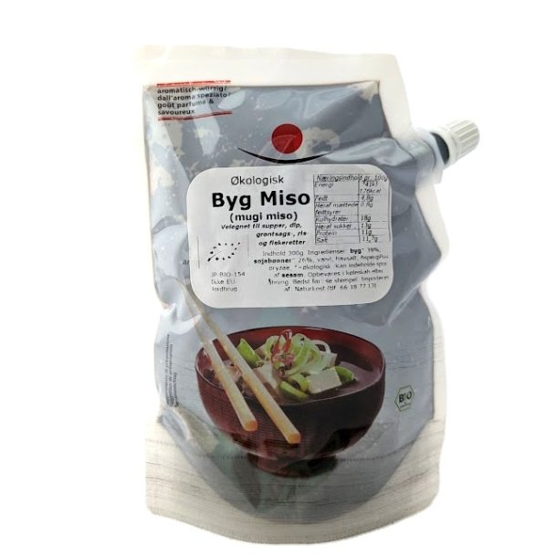 Byg miso (mugi miso) kologisk