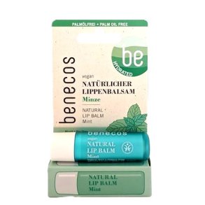 Naturlig l�bepomade  Mint duft- Benecos