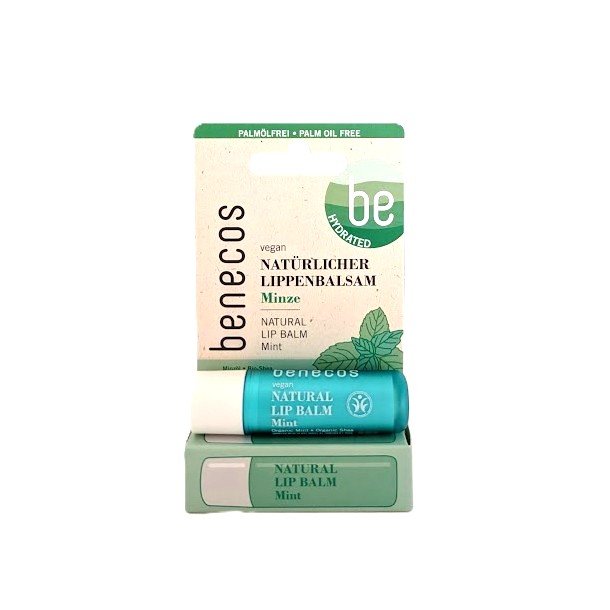 Naturlig l�bepomade  Mint duft- Benecos