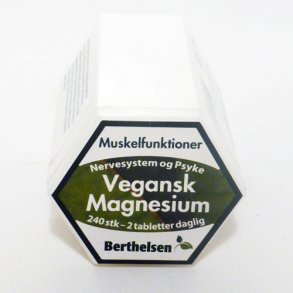 Magnesium vegansk Berthelsen