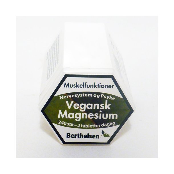 Magnesium vegansk Berthelsen