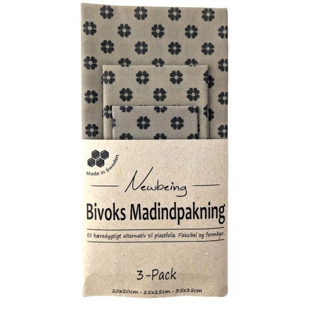 Bivoks Madindpakning Beige