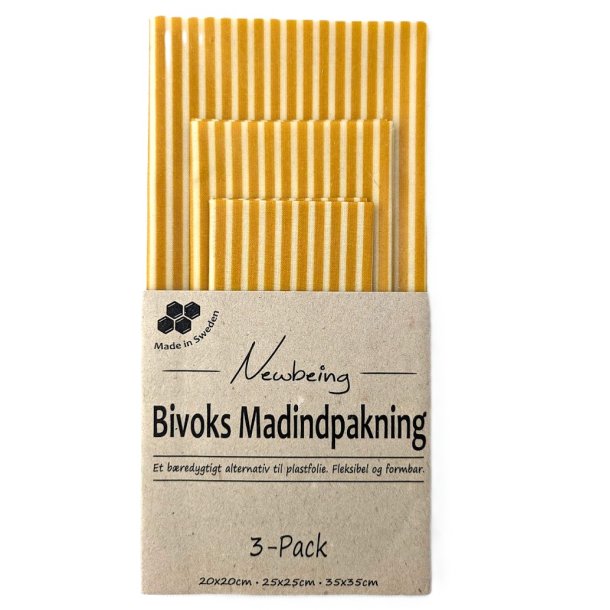 Bivoks Madindpakning Gul