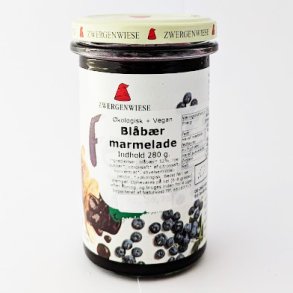 Blbrmarmelade kologisk - Zwergenwiese