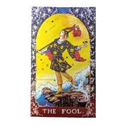 Bl folie tarotst - Mandala - med hfte