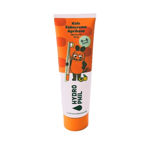 B�rne tandpasta m/ fluor fra Hydrophil