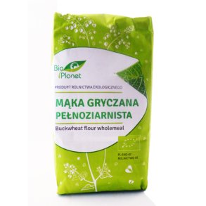 Boghvedemel fuldkorns kologisk 500 g