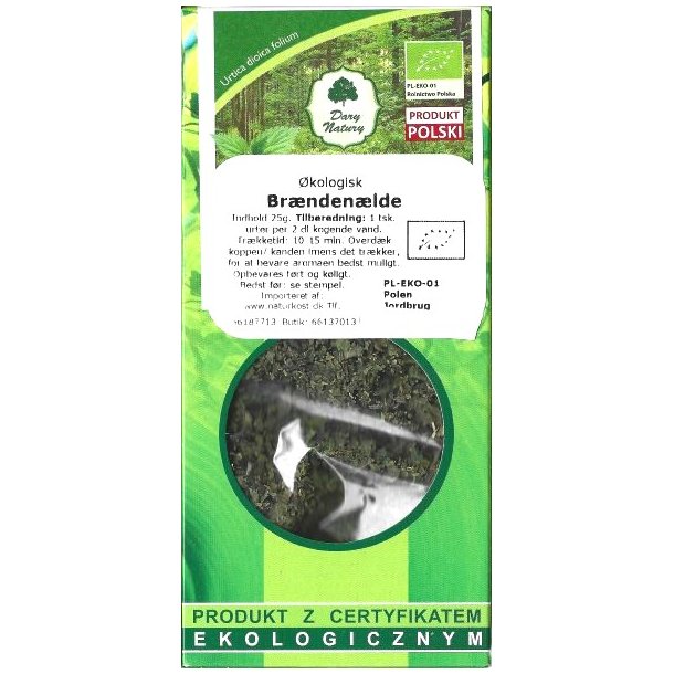 Brndenlde kologisk urticae folium 25 g - Dary Natury