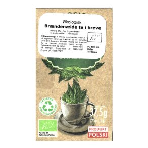 Brndenlde te i breve kologisk, urticae folium