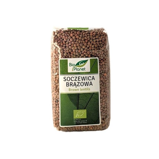 Brune linser �kologiske 500g - Bio Planet