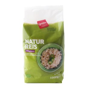 Brune mellemlange ris kologisk - Greenorganics