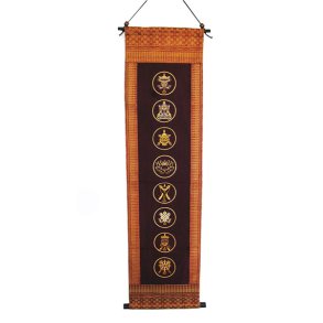 Silk Scrol 8 Buddhistiske symboler