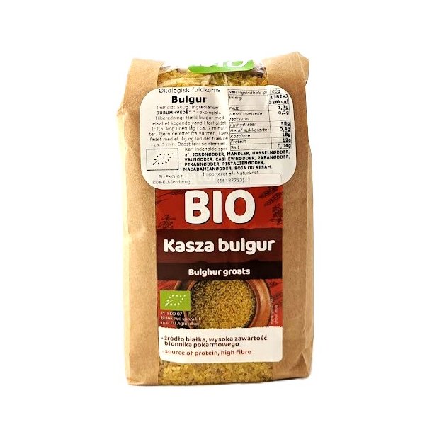 Bulgur af durumhvede kologisk - Naturavena