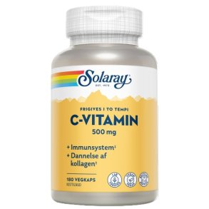 C-vitamin500mg Solaray Vegan