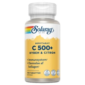 C-vitamin500mg + hyben & citronSolaray Vegan