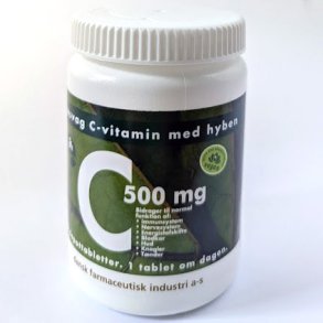 C vitamin-500 mg syresvag C-vitamin