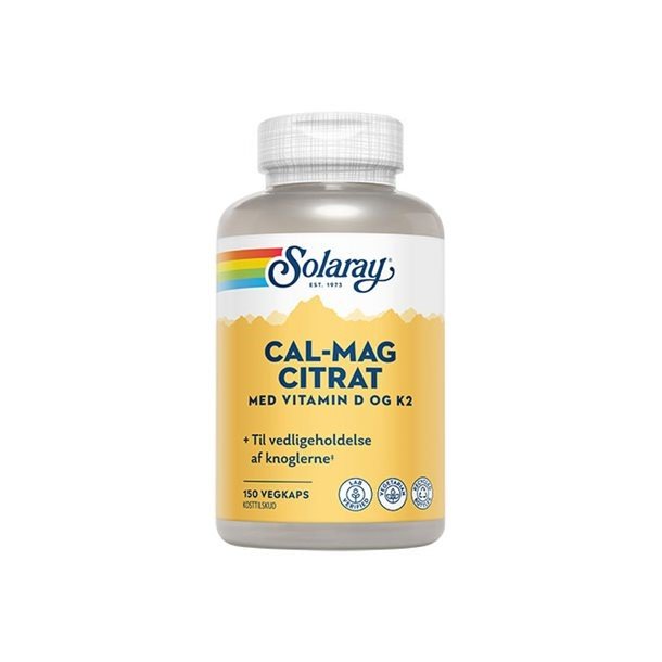 Cal-MagCitrat medVitamin D og K2
