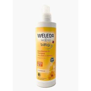 Calendula Baby Waschlotion & Shampoo Weleda