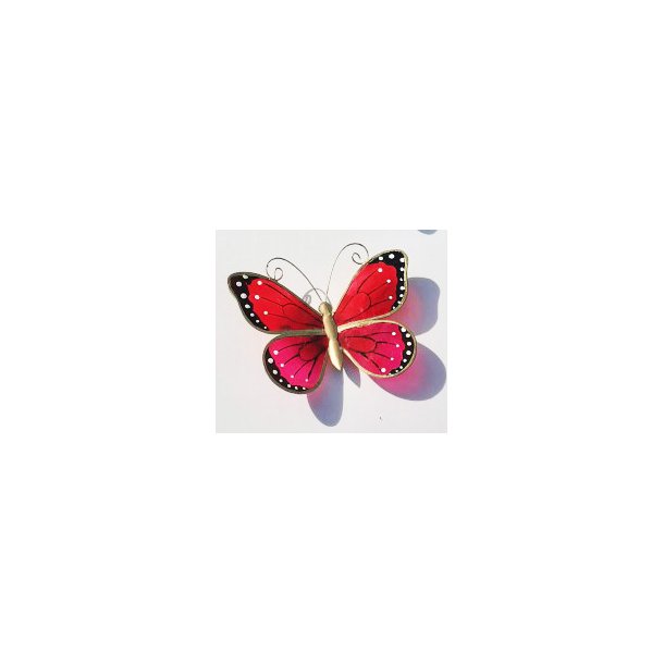 Capiz Butterfly Red/Violet