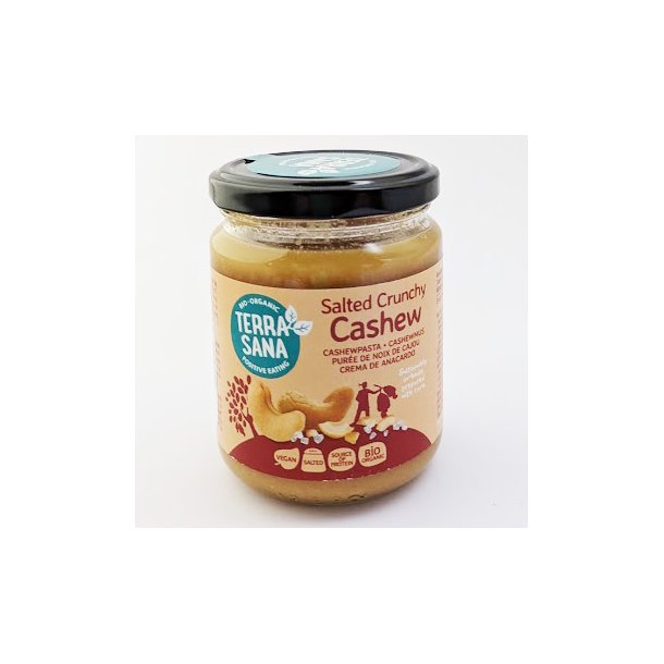 Cashewcreme Saltede Terrasana vegansk kologisk 250 g