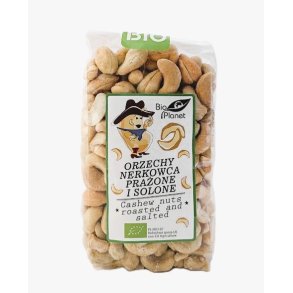 Cashewn�dder ristede �kologiske med salt - Bio Planet