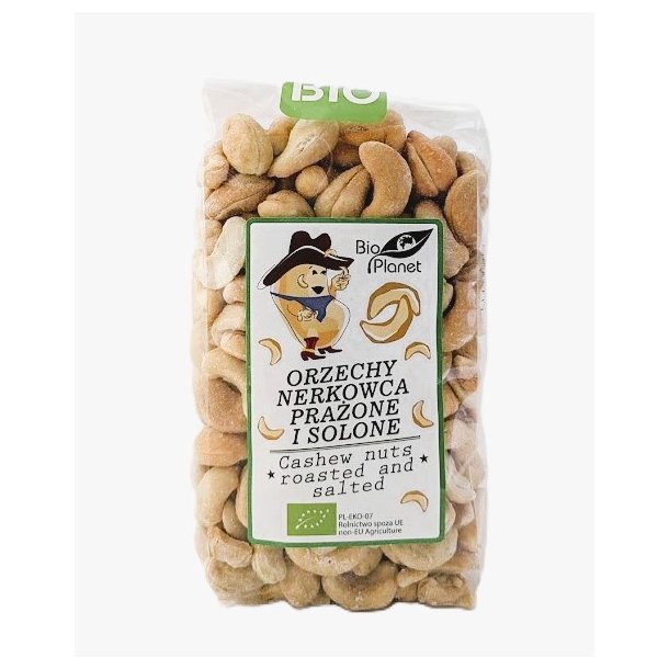 Cashewn�dder ristede �kologiske med salt - Bio Planet