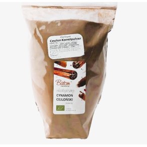 Ceylon kanelpulver kologiske 1kg - Batom