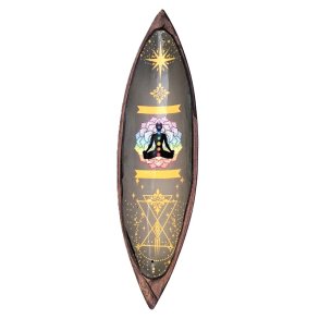 Emaljeret r�gelsessk�l - Mangotr� - Hamsa