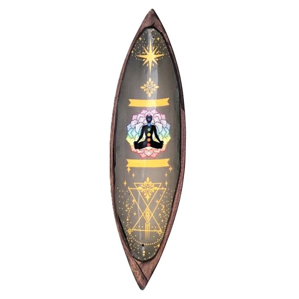 Emaljeret r�gelsessk�l - Mangotr� - Hamsa