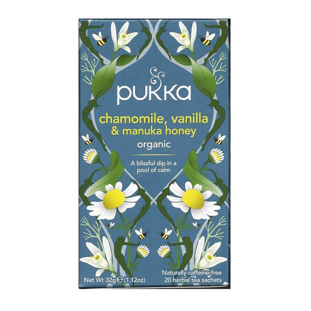 Chamomile, Vanilla & Manuka te  Pukka