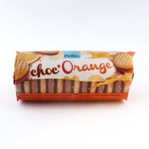 Kiks med chokolade-appelsincreme kologisk - Pural