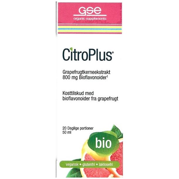 CitroPlus Grapefrugtkerne ekstrakt