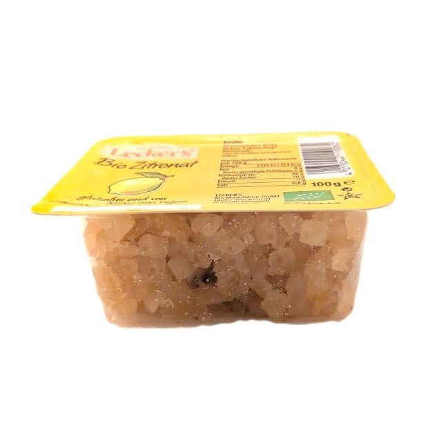 Citronskal sukat kologisk