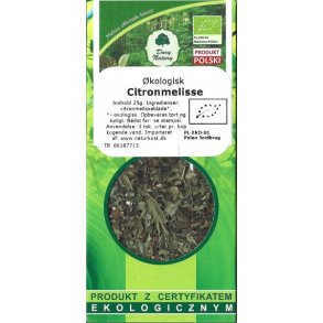 Citronmellise kologisk melissae folium 25 g